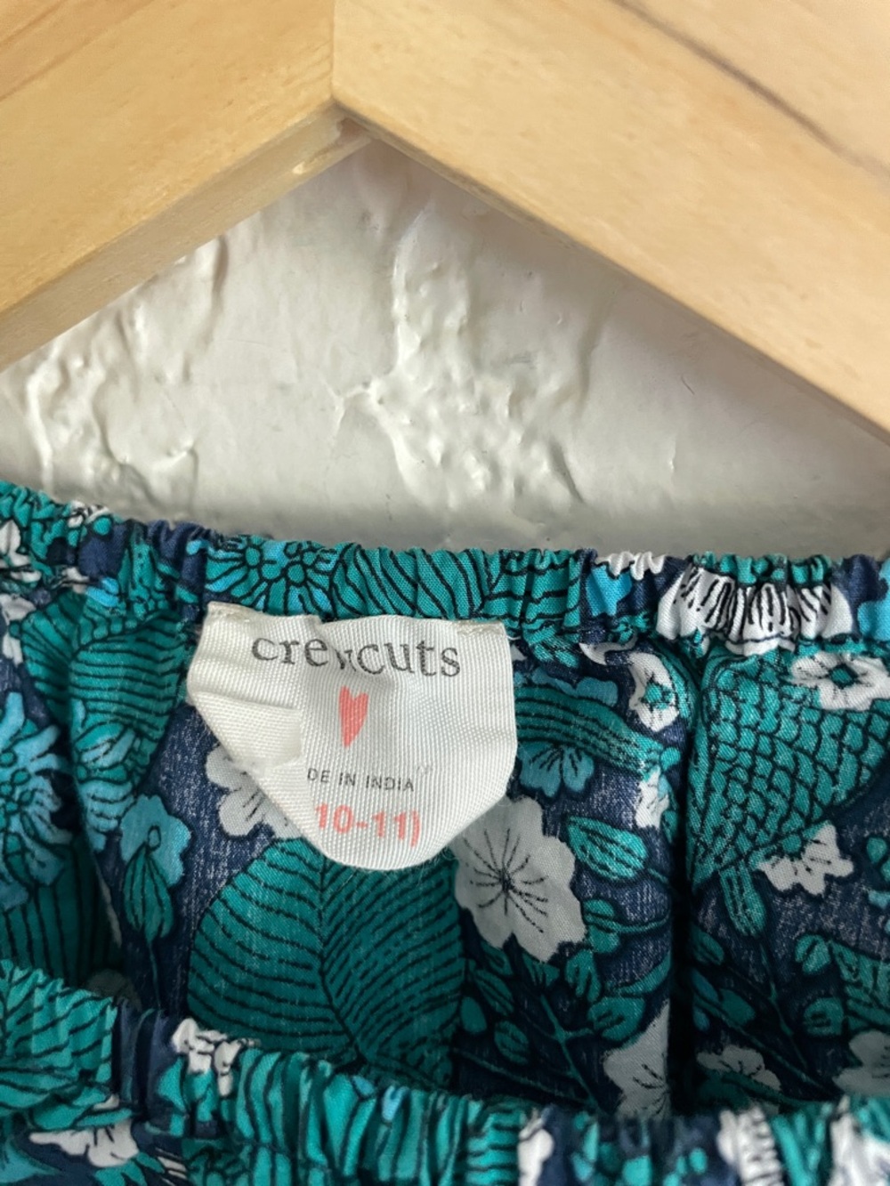 Jcrew Crewcuts Girls Floral Blouse Top 10/11 - Picture 3 of 6
